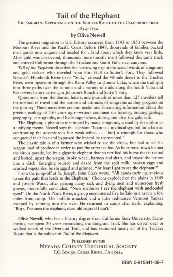 Tail of the Elephant (Paperback) - Image 2
